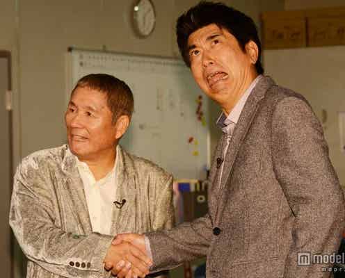 ビートたけし&石橋貴明が初タッグで新バラエティ 会見で異例の事態