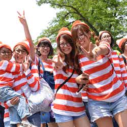 赤白ボーダーで走る「ウォーリーラン」新潟で開催 絵本の世界が現実に/画像提供:レッグス