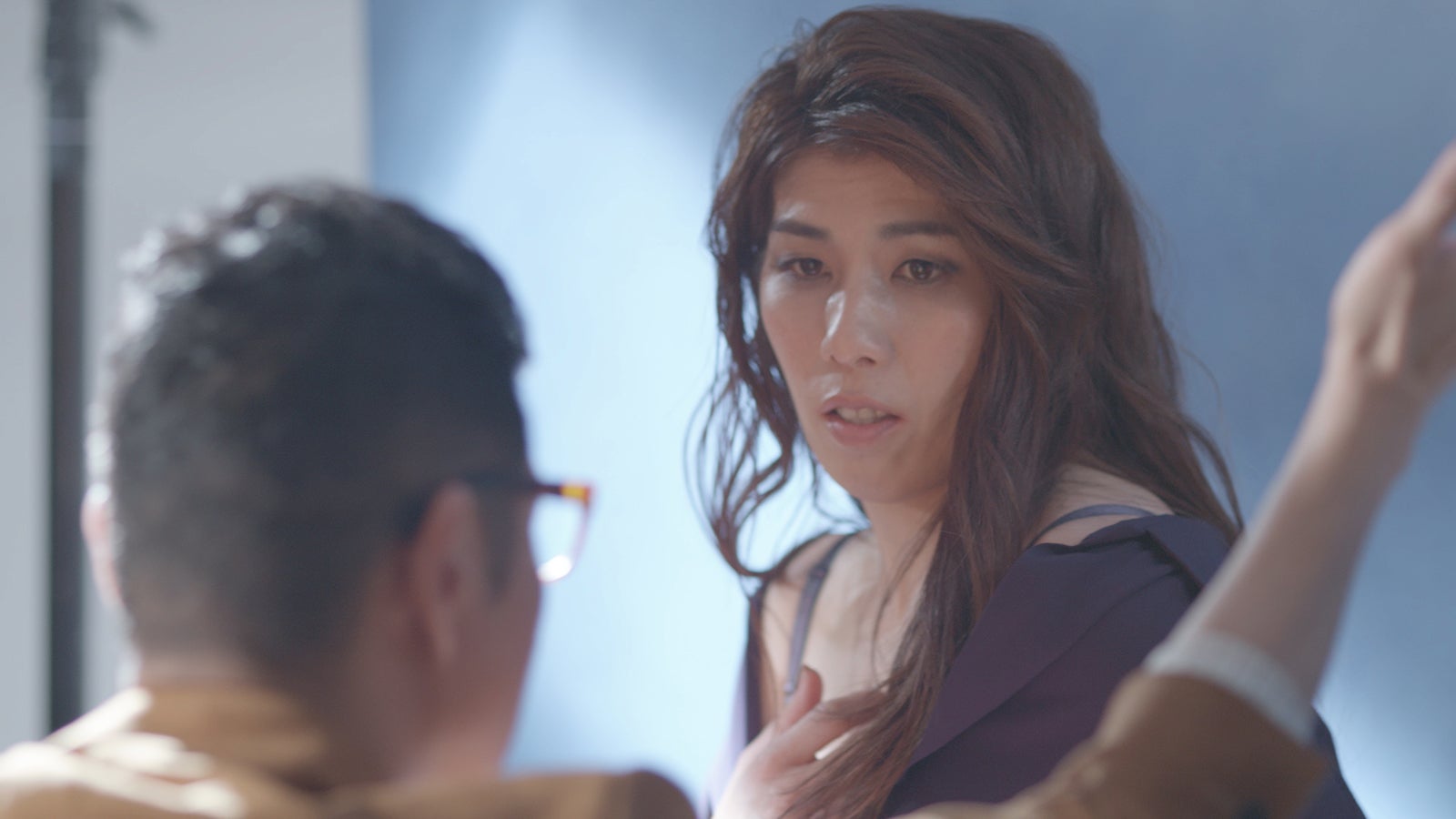 吉田沙保里／メイキングより（提供写真）