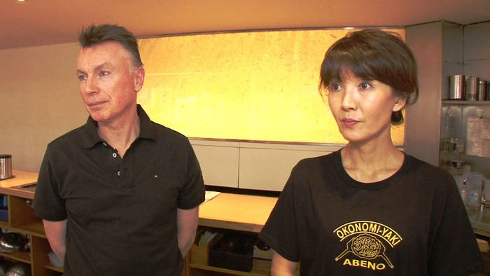 ロンドンの日本人妻・エリーゼさん、夫・ジョナサンさん/画像提供:毎日放送