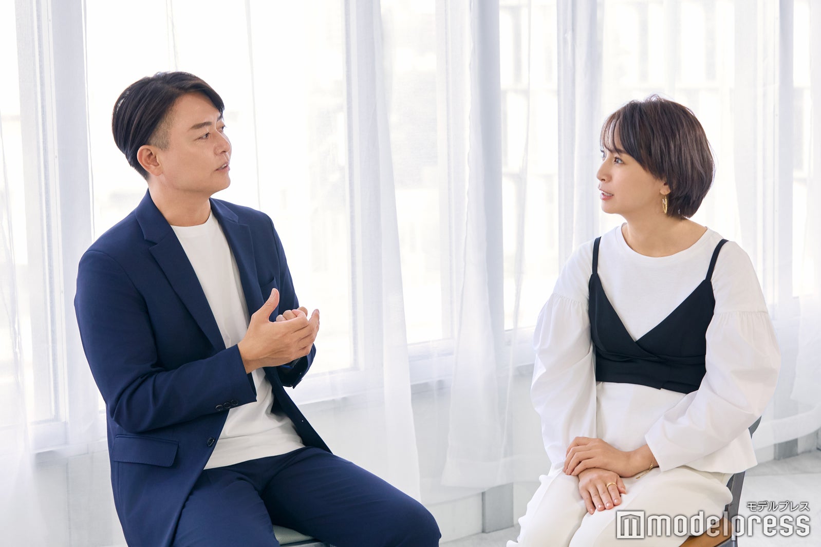 籾山敦輝典氏、鈴木亜美（C）モデルプレス