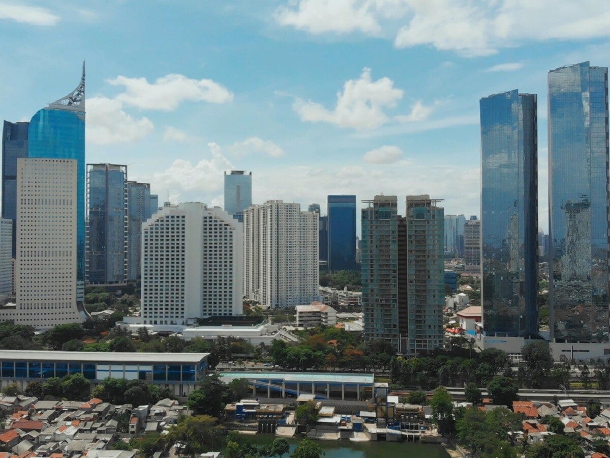 ジャカルタ市内中心部