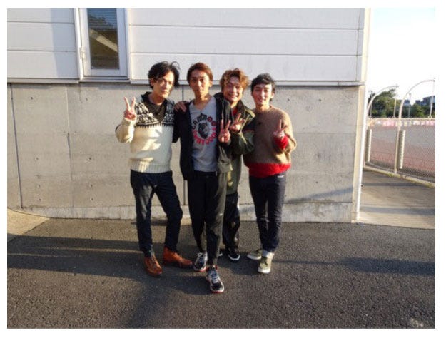 稲垣吾郎・森且行・香取慎吾・草なぎ剛/稲垣吾郎オフィシャルブログ(Ameba)より