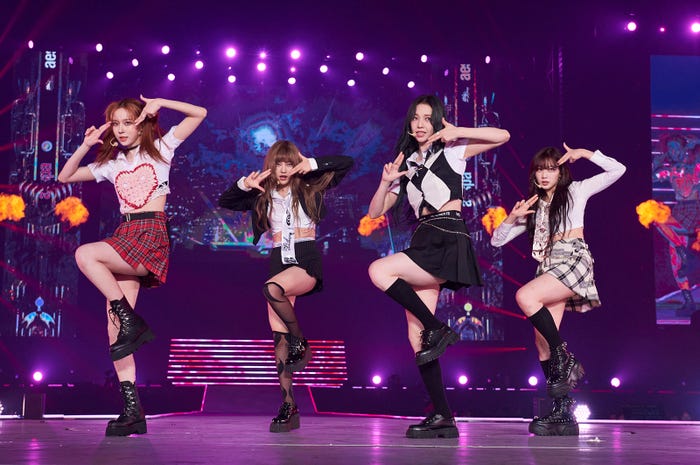 aespa「SMTOWN LIVE 2022:SMCU EXPRESS@TOKYO」(提供写真)