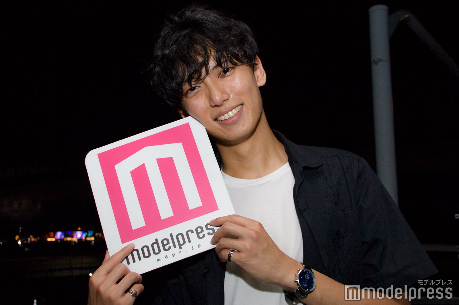 モデルプレスのインタビューに応じた中谷亮太さん（C）モデルプレス
