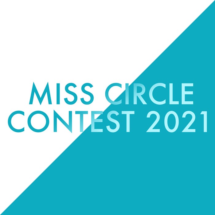 「MISS CIRCLE CONTEST 2021」ロゴ(提供写真)