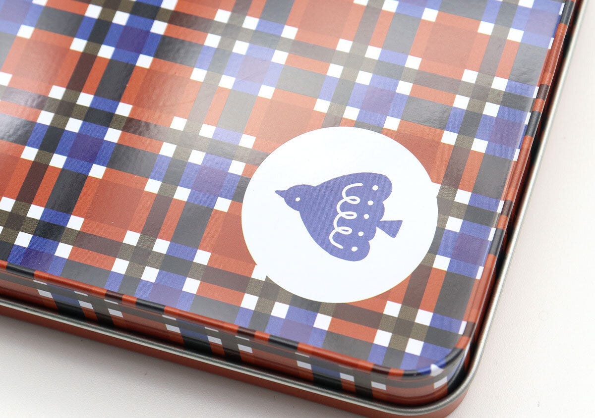 宝島社ムック付録のmizutamaのクッキーみたいなはんこと缶のセットBOOK3