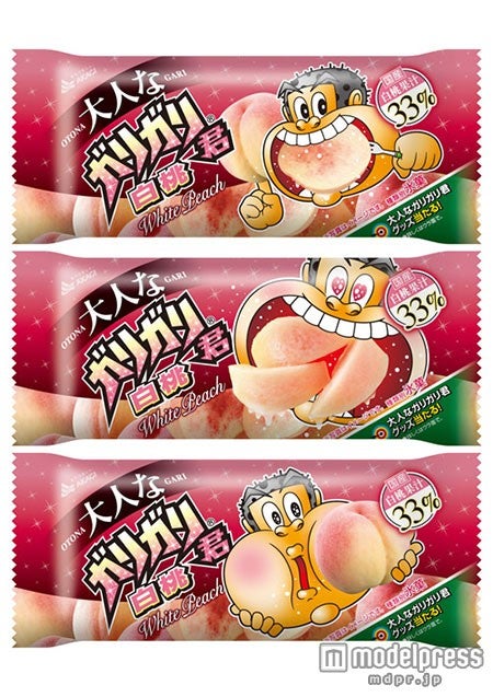 「大人なガリガリ君 白桃」90円（税別）