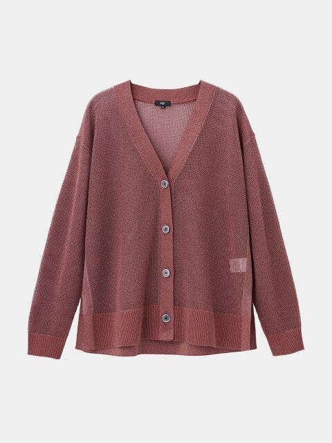 ラメメッシュカーディガン 2025plstラメメッシュカーディガン