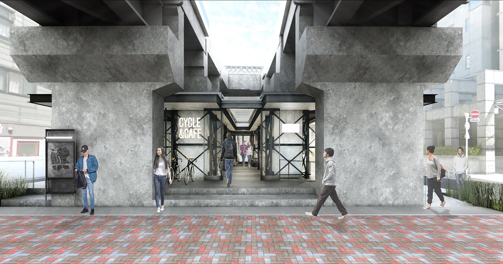 池上線五反田高架下／画像提供：東急電鉄