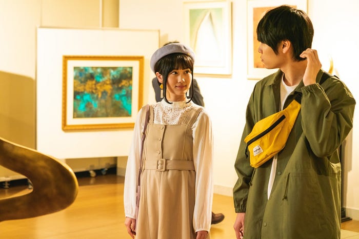 山下美月、萩原利久/「電影少女-VIDEO GIRL MAI 2019-」第5話より(C)『電影少女 2019』製作委員会