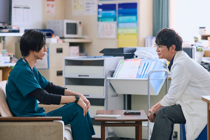 清水尋也、松本潤「19番目のカルテ」第4話(C)TBSスパークル/TBS(撮影:加藤春日)