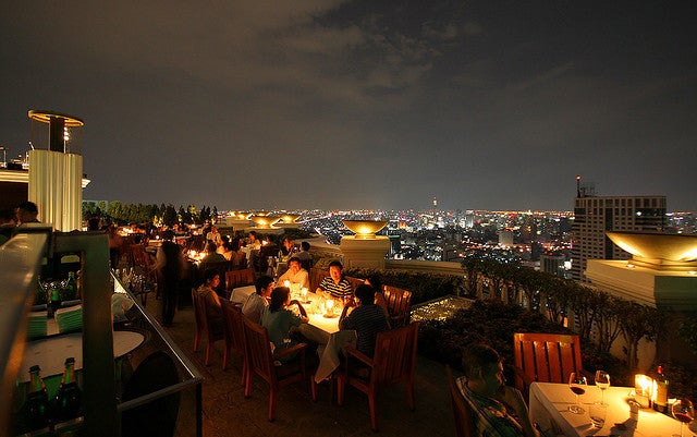 タイ一の人気夜景バー「Sirocco」／photo by jo.sau