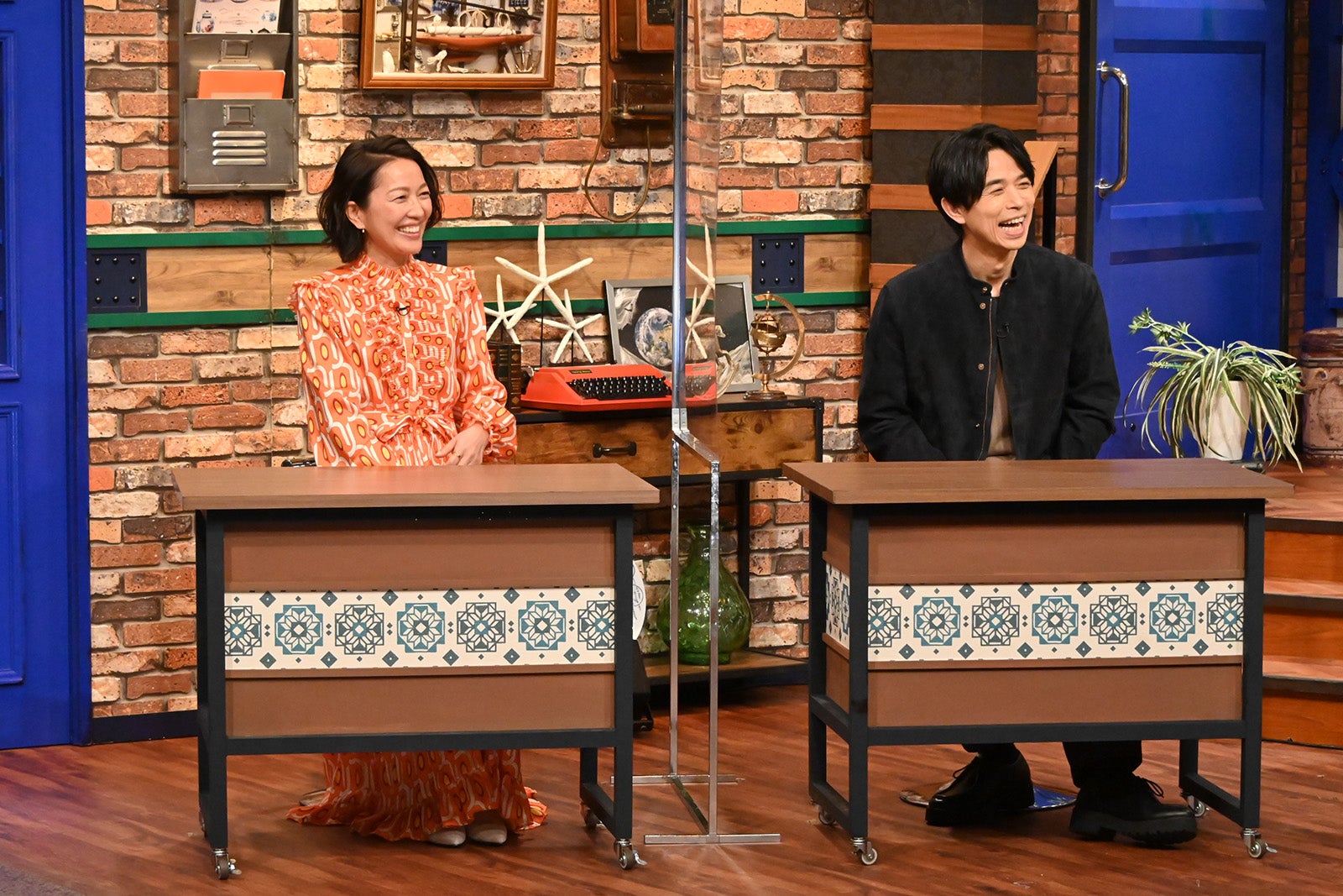 羽田美智子、井ノ原快彦 （C）テレビ朝日
