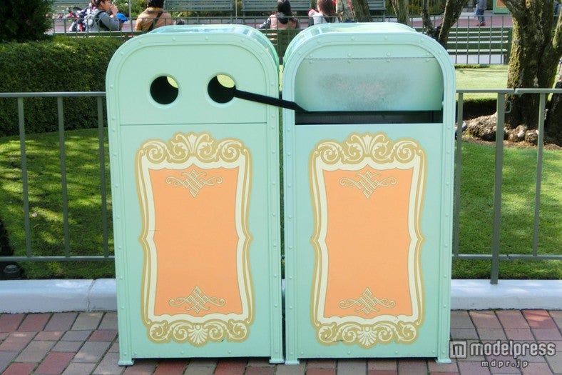 ごみ箱が固定されていたら要注意／TDL