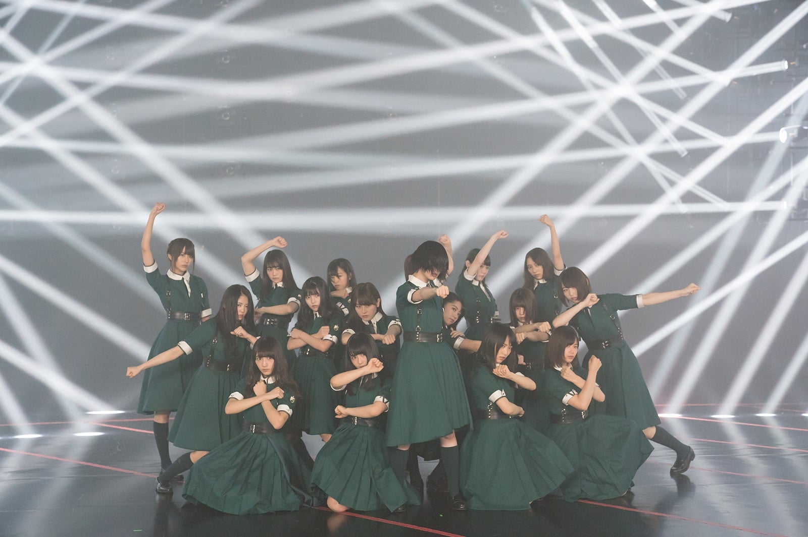 欅坂46／メイキングカット（提供写真）