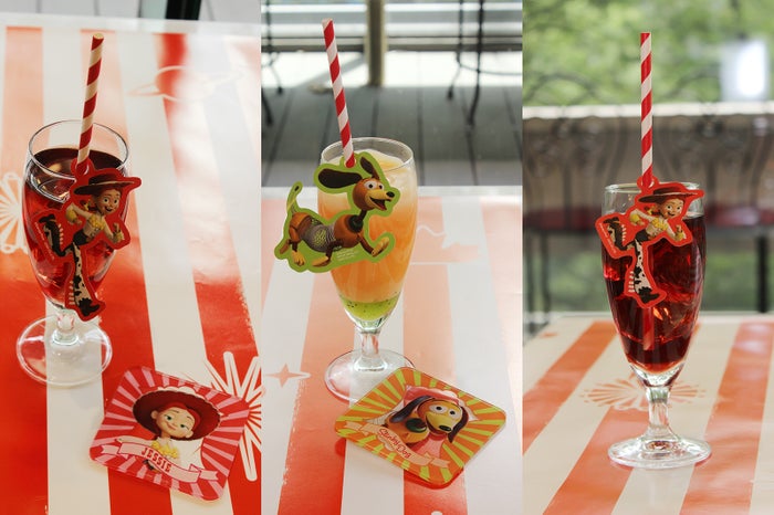 <ジェシー>ざくろウォーター　890円、<スリンキー>ヨーグルトスムージー オレンジ風味　890円（提供画像）