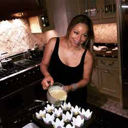 カップケーキも手作り。Mariah Carey Instagram
