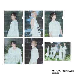 A4クリアファイル(ランダム6種)税込605円(C)BIGHIT MUSIC & HYBE. All Rights Reserved.
