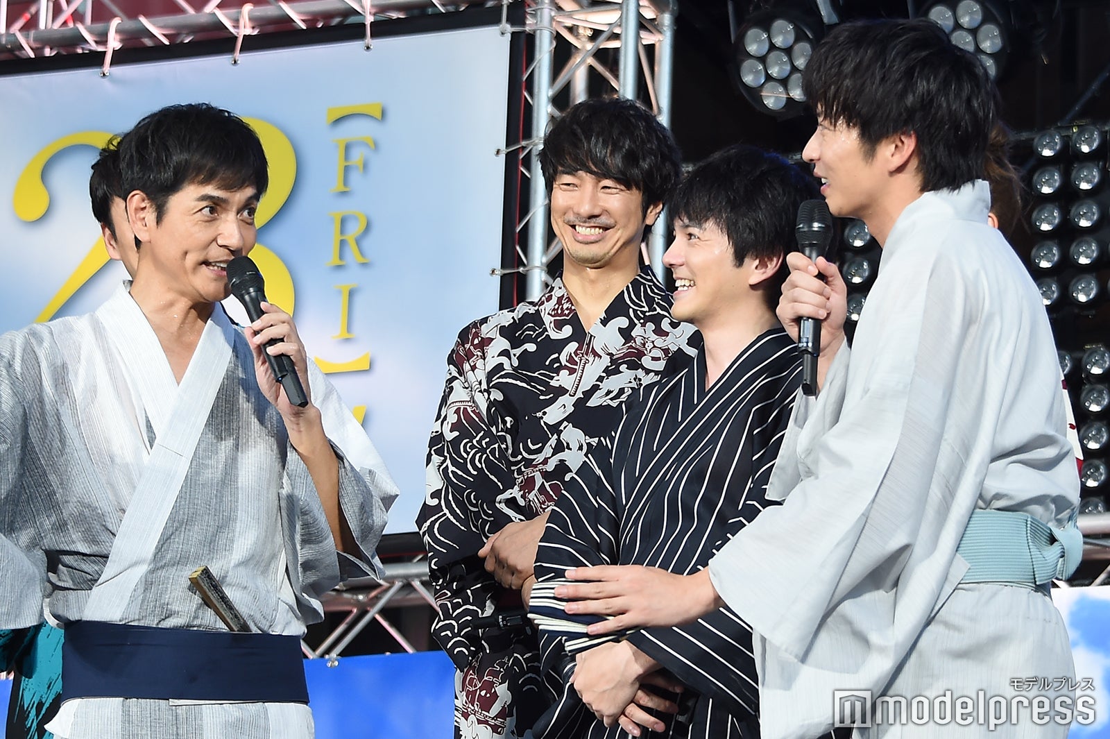 （左から）沢村一樹、林遣都、田中圭（C）モデルプレス