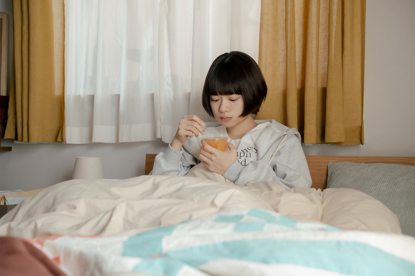 杉咲花「冬のなんかさ、春のなんかね」第8話（C）日本テレビ