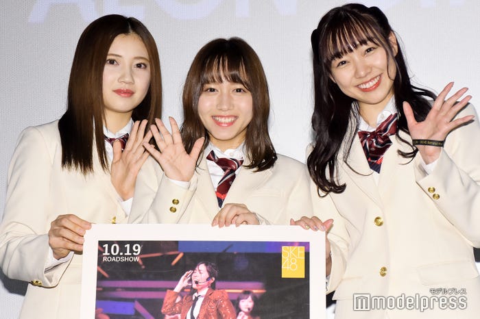 北川綾巴、大場美奈、須田亜香里(C)モデルプレス