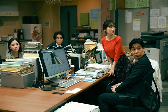 堀田真由、北村匠海、大島優子、林泰文「アンチヒーロー」第8話より(C)TBS