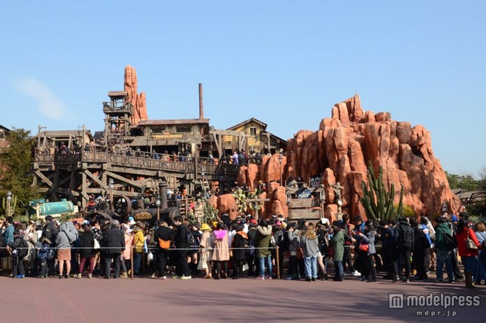 「ビックサンダー・マウンテン」で絶叫