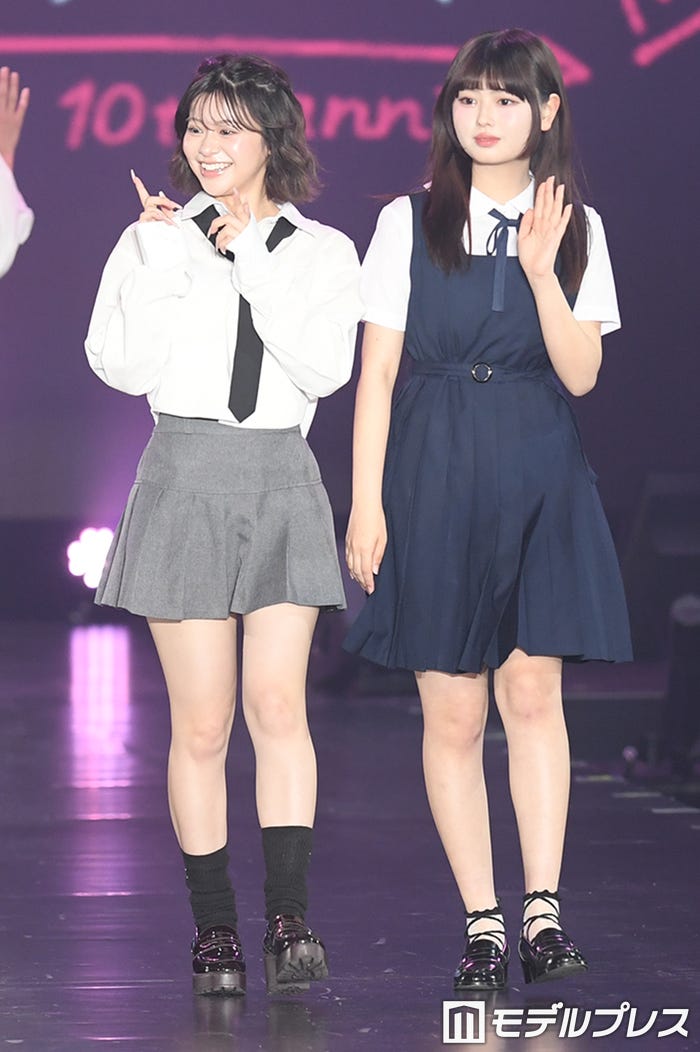 米澤りあ、長浜広奈(C)モデルプレス
