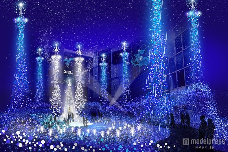 40万人が来場した幻想的な青い光のイルミがパワーアップ