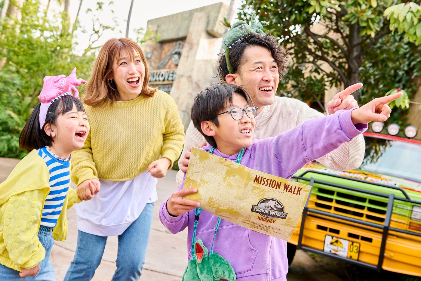 ジュラシック・ワールド・ミッション・ウォーク／画像提供：ユニバーサル・スタジオ・ジャパン