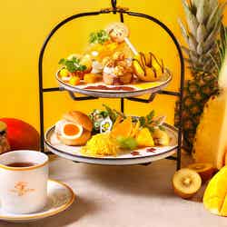 スヌーピーとウッドストックのSUMMERアフタヌーンティー フリードリンク付¥3,960(C)2025 Peanuts Worldwide LLC