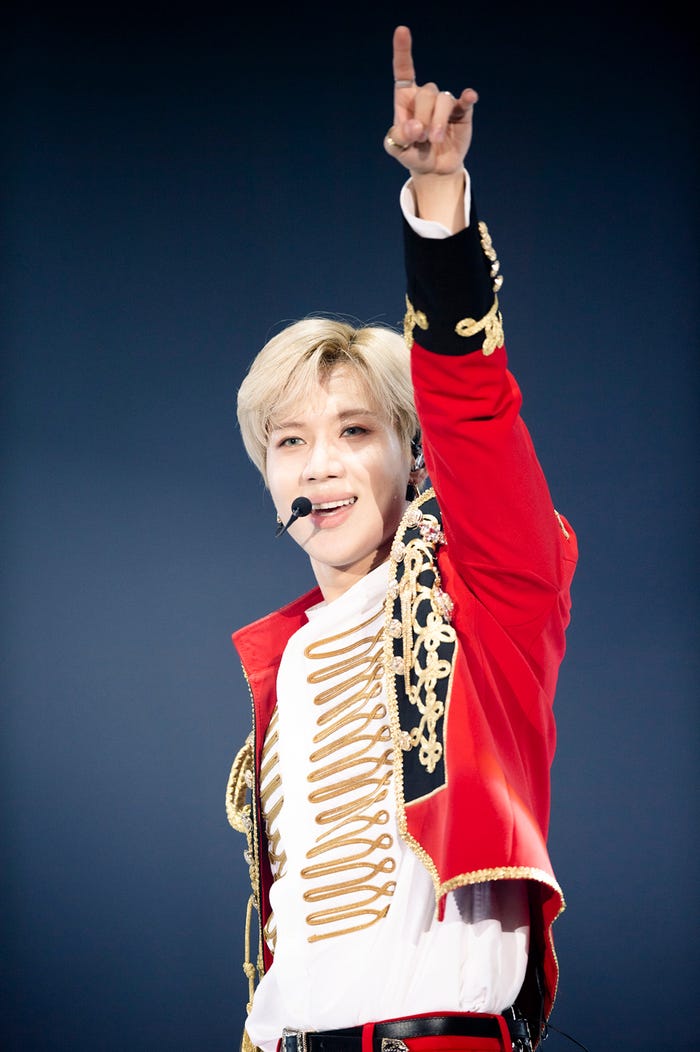 『TAEMIN ARENA TOUR 2019 ~X™~』東京・武蔵野の森総合スポーツプラザ公演より/撮影:田中聖太郎(提供写真)