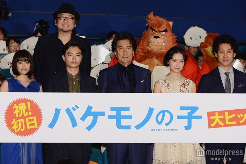 「バケモノの子」初日舞台挨拶