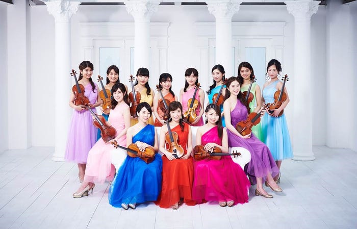 12人のヴァイオリニスト (画像提供:テレビ朝日)