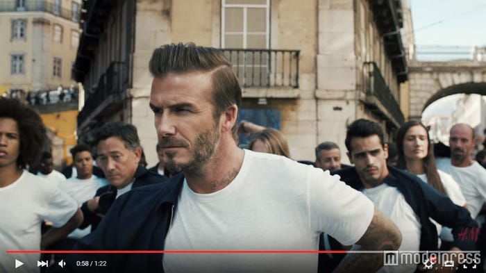 デヴィッド・ベッカム/CMカットより