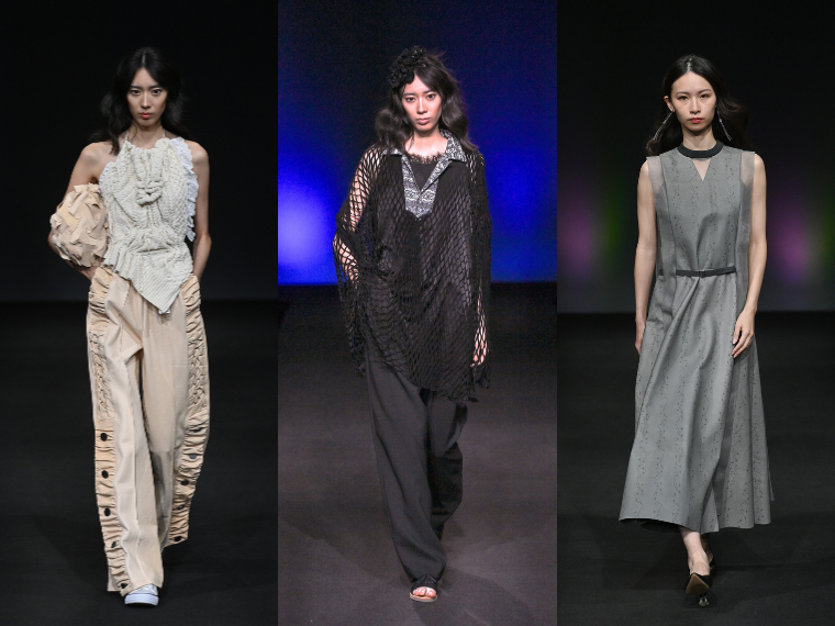 TTS27年秋冬 東京の若手3ブランドがピッグスキンのショー