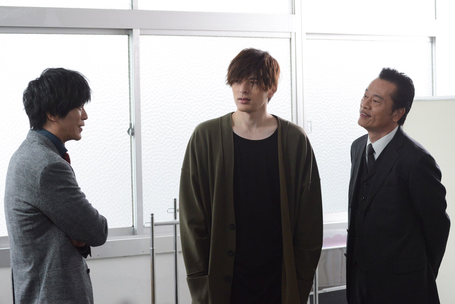 田辺誠一、城田優、遠藤憲一『私のおじさん』第6話より／提供：テレビ朝日