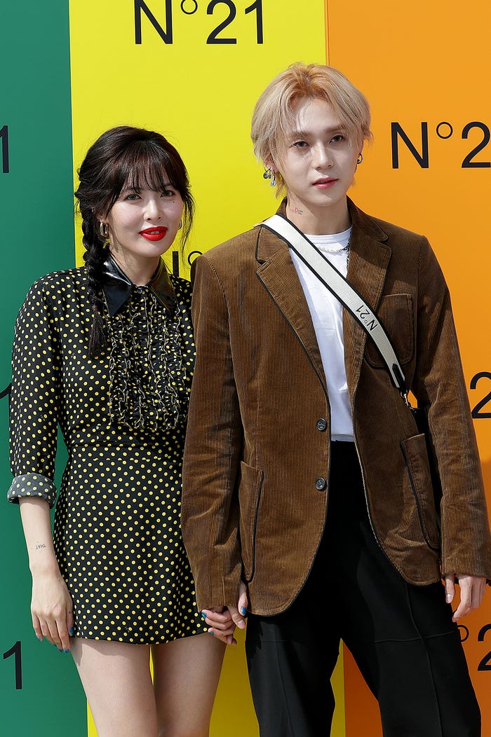 キム・ヒョナ(HyunA)、イドン(DAWN)/Photo by Getty Images