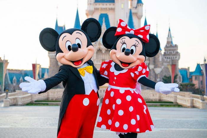 ミッキー、ミニー(C)Disney