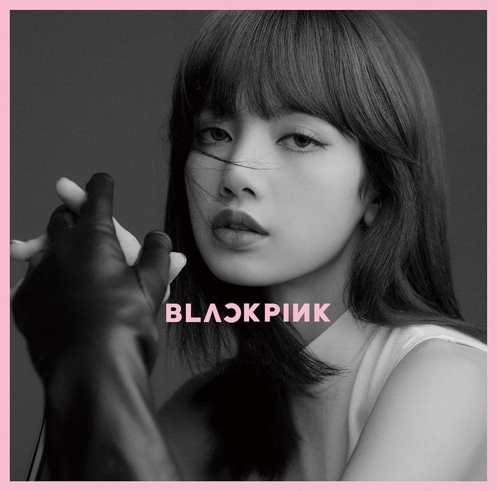 BLACKPINKのアルバム「KILL THIS LOVE -JP Ver.-」ソロ盤LISA Ver.(画像提供:ユニバーサルミュージック)