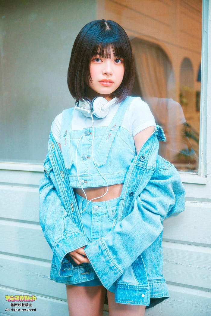 松田実桜(C)岡本武志/ヤンマガWeb