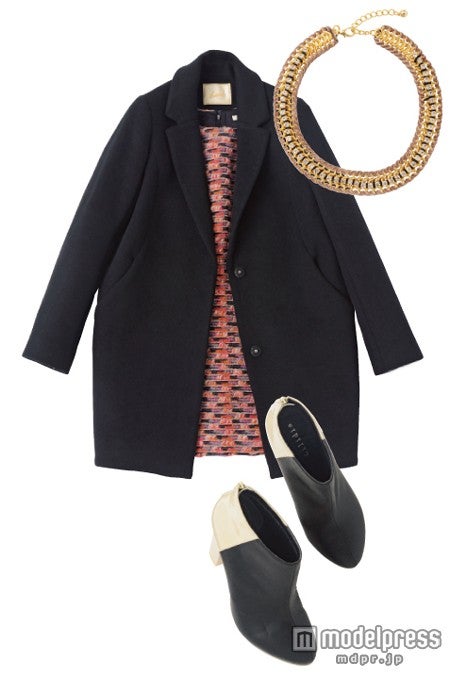 ビックシルエットのコートが今季のトレンド