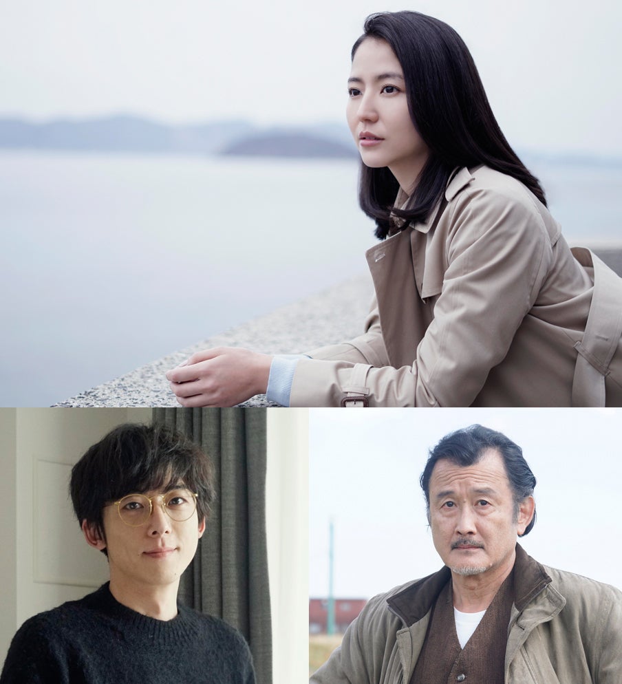 （上段）長澤まさみ（下段）高橋一生、吉田鋼太郎（C）2018「嘘を愛する女」製作委員会