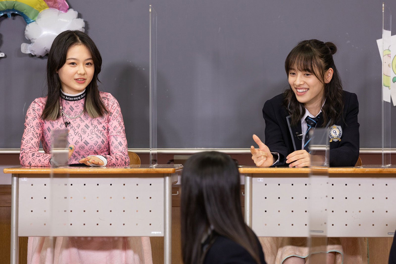 武山瑠香、赤穂華 （C）TBS