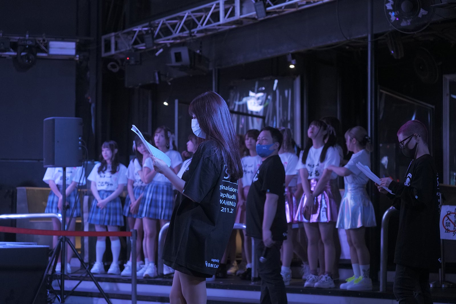 「ラファエルプロデュースアイドル」最終審査より（提供写真）