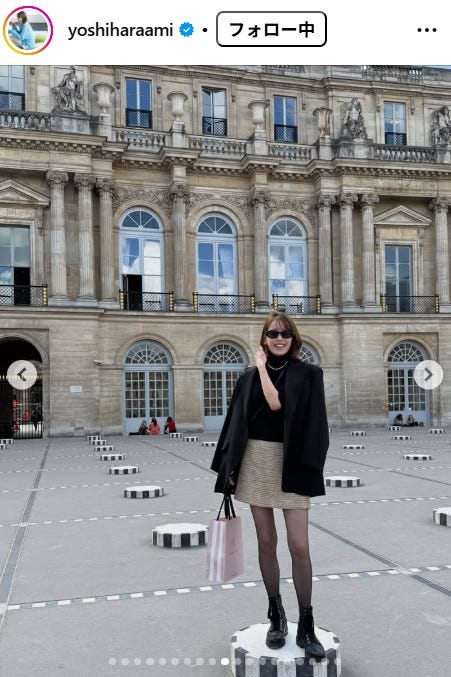 良原安美アナInstagramより