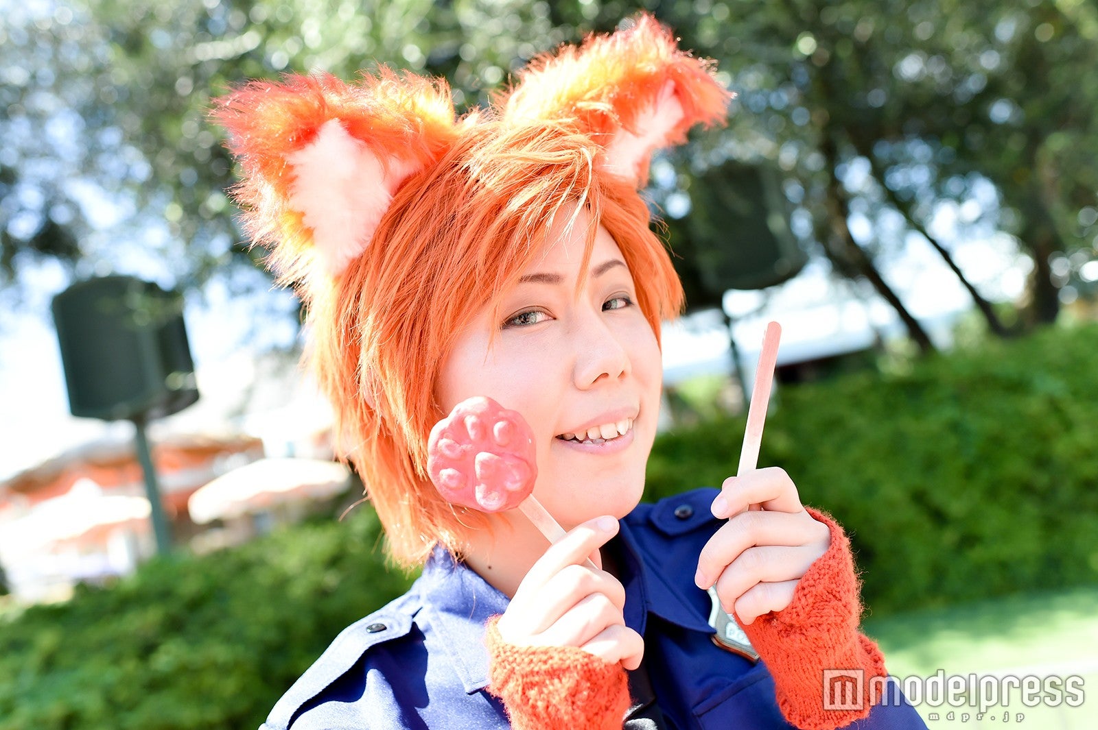 「ズートピア」の仮装、絶露さん（ニック）／（C）モデルプレス