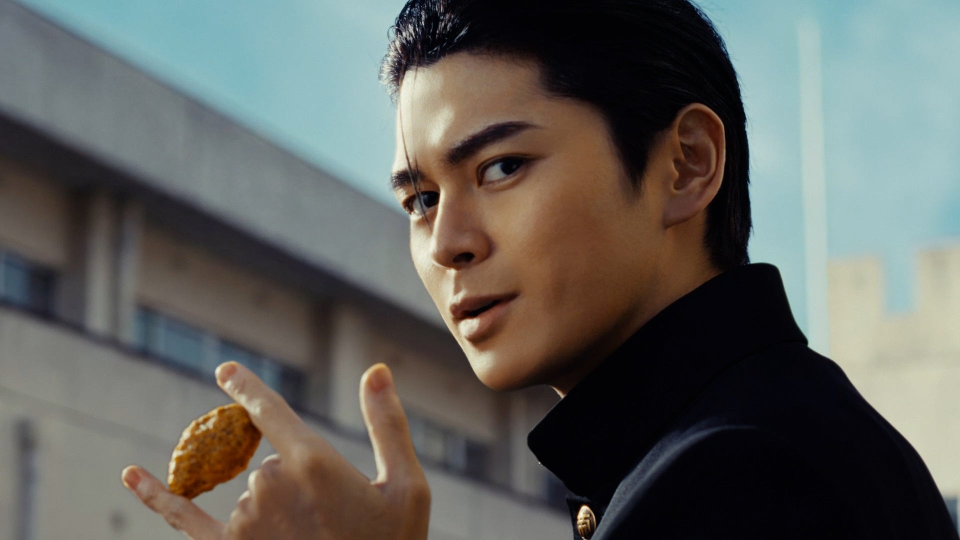 眞栄田郷敦／新TVCM「今しかできねーこと」篇より（提供写真）