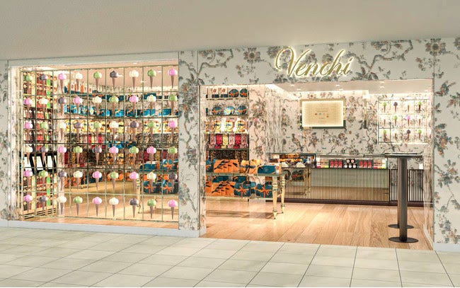 伊チョコジェラテリア「ヴェンキ」北海道初出店、パルコ札幌で量り売りチョコやジェラート提供